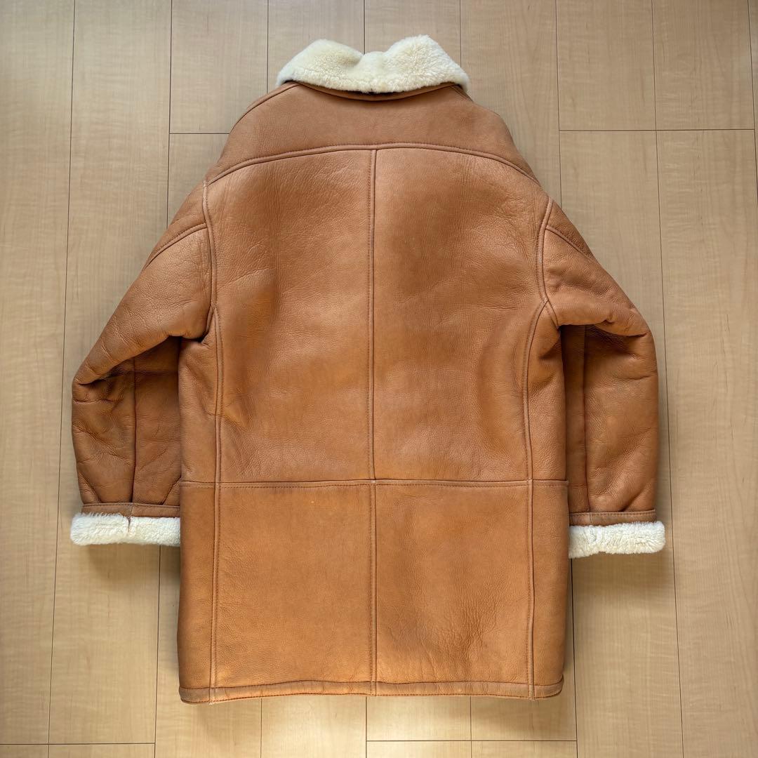 USA製 Sawyer of Napa ムートンコート ヴィンテージ レザー