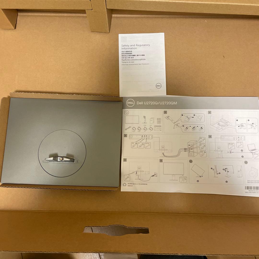 ［美品］Dell 27インチ 4K USB-Cモニター U2720QM