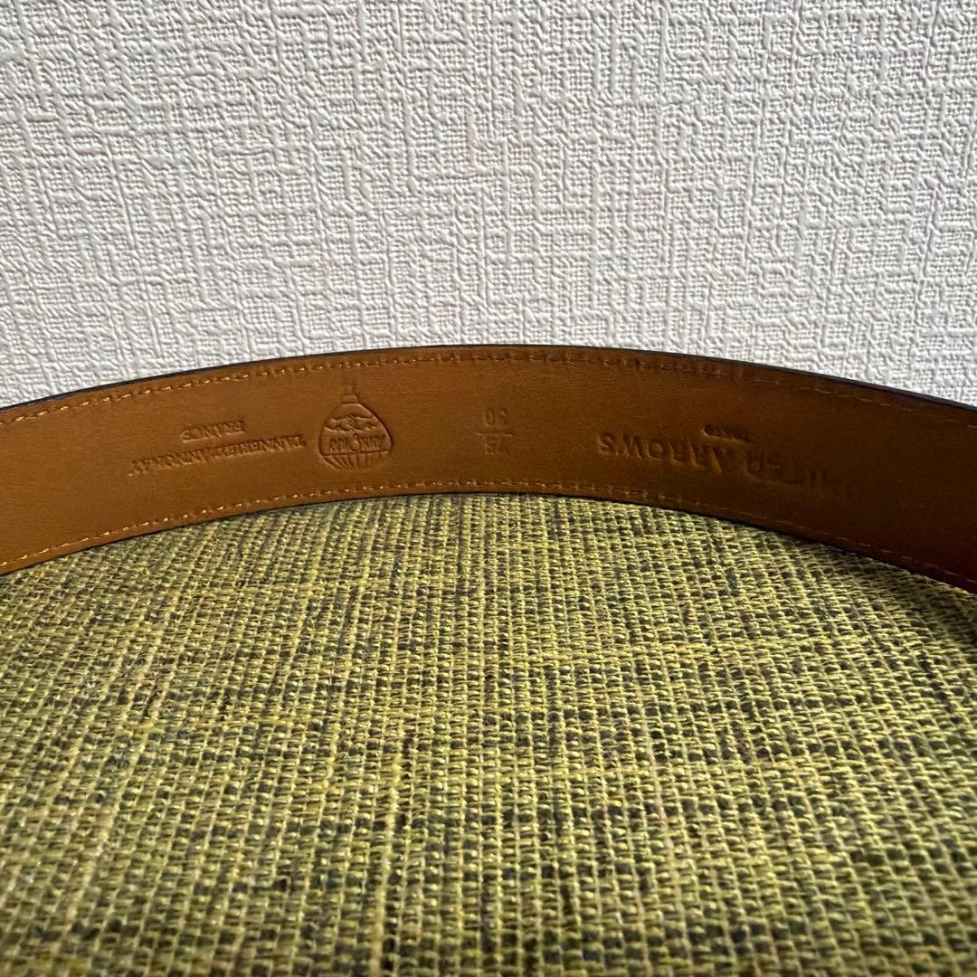 【新品】ユナイテッドアローズアノネイレザーベルトブラック