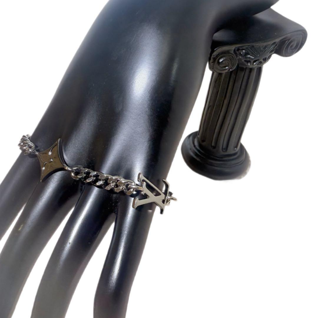 美品・ルイヴィトン ブレスレット LV インスティンクト M00508