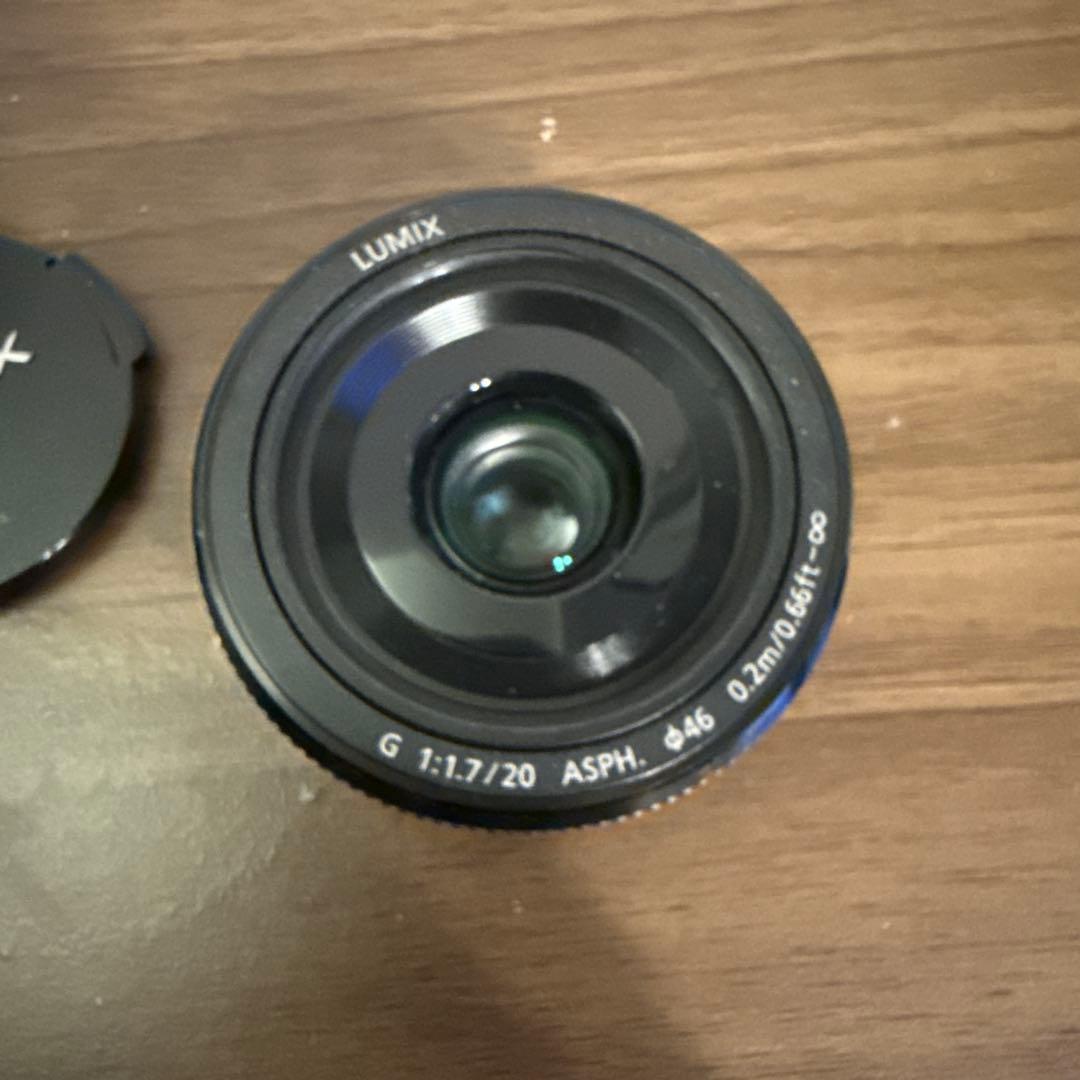LUMIX 20mm F1.7 レンズ mft マイクロフォーサーズ