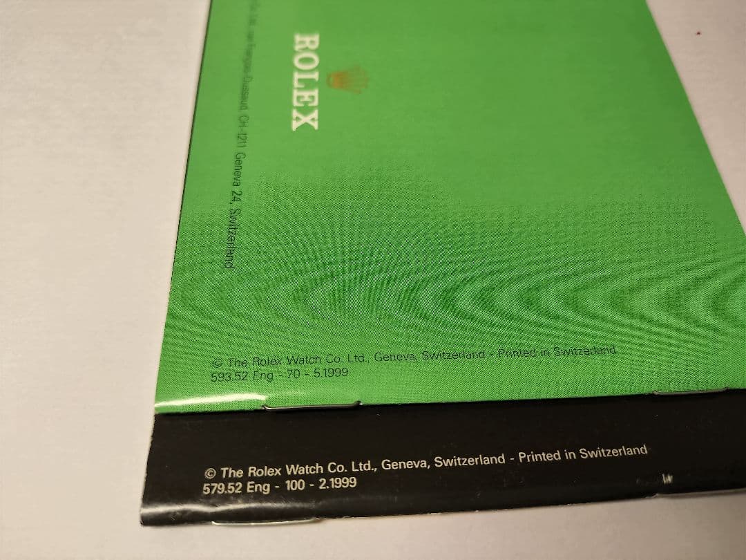 ROLEX DATEJUST内箱外箱 付属品セット