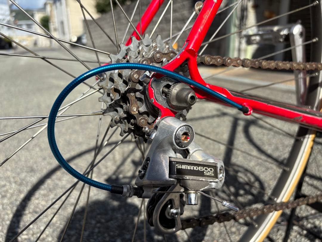a*r様 80'S純国産ビンテージクロモリロード シマノ600 ニシキ 超軽量