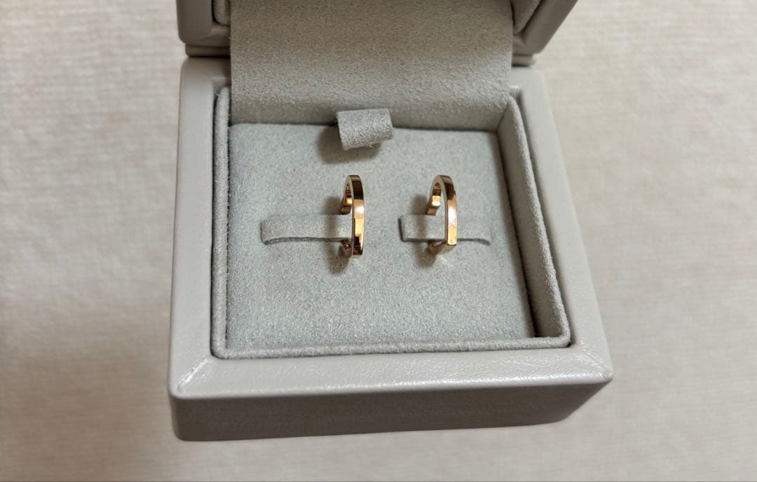 専用＊ REPOSSI レポシ アンティフェール K18PG ハートミニピアス