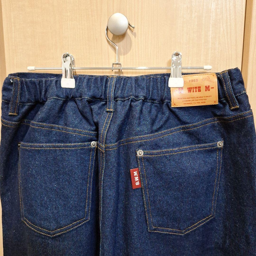 [be with M] Misayoデニムパンツ 　Mサイズ　インディゴ