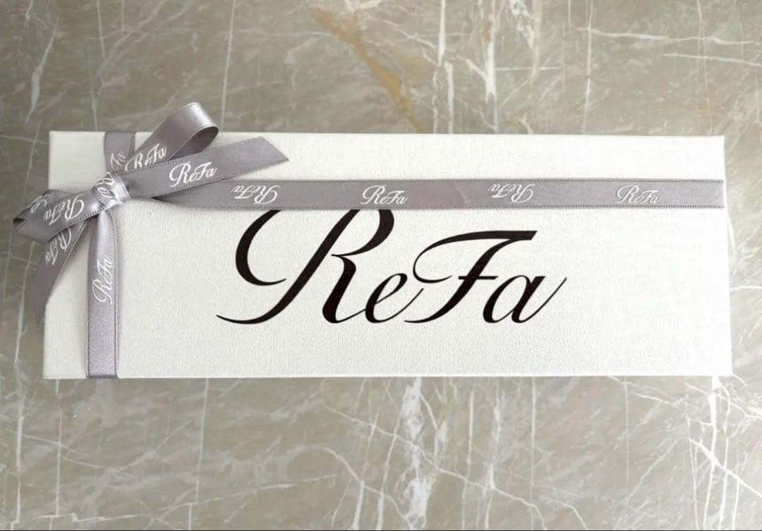 【新品未使用】ReFaエールブラシレイ（ローズゴールド）※BOXリボン付