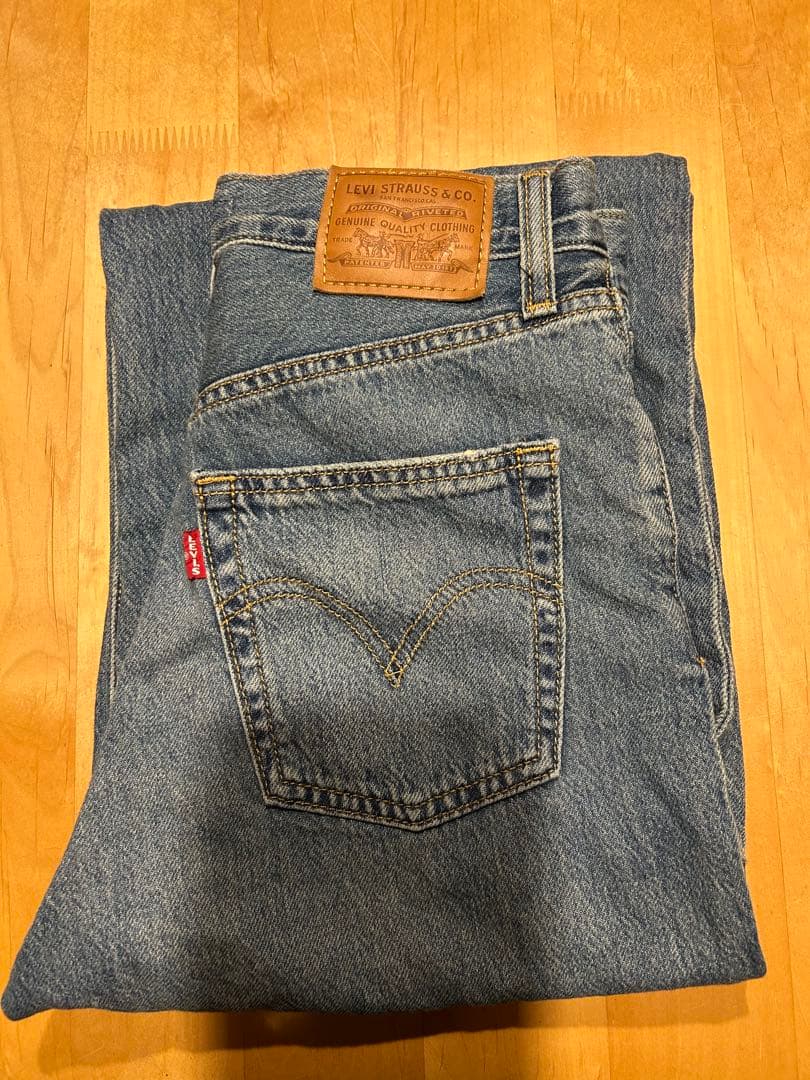 Ungrid Levi＇s別注 RIBCAGE WIDE LEGデニム