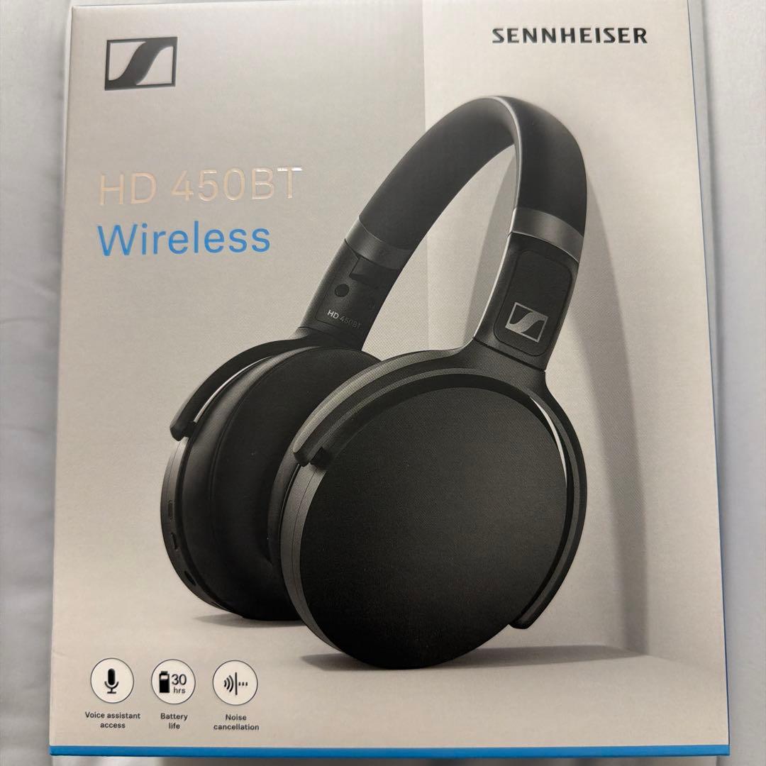 未開封新品 Sennheiser HD 450BT ワイヤレスヘッドホン