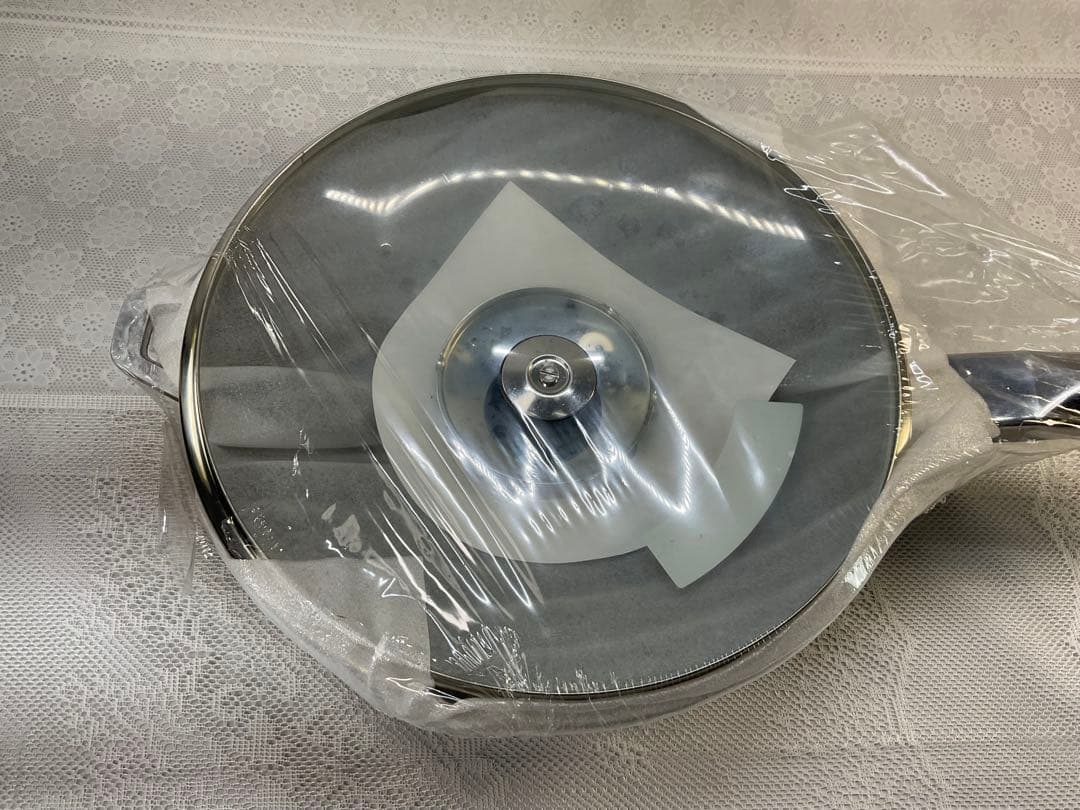 アサヒ軽金属オールパン　未使用 アルミニウム フライパン ガラス蓋付き