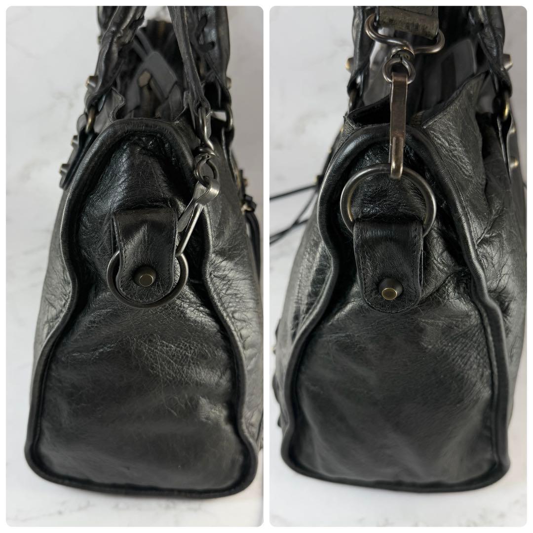 【希少】 バレンシアガ クラシック シティ 115748 2WAY ハンドバッグ