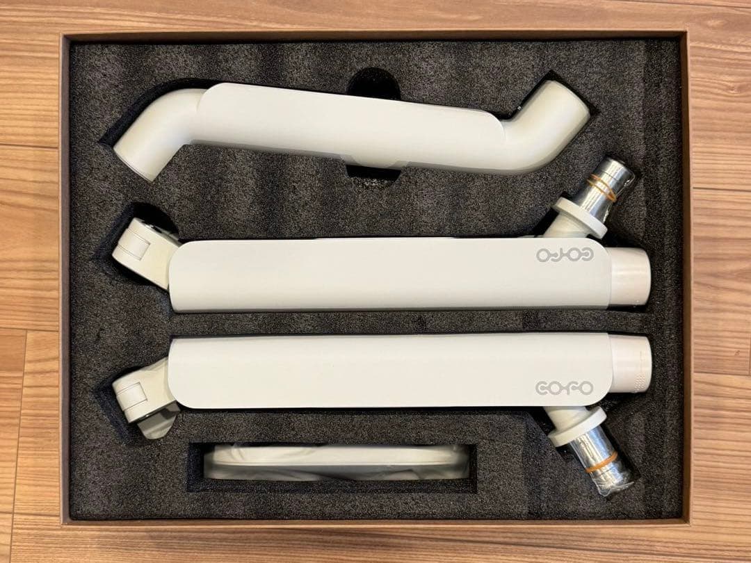 GOFO無重力モニターアーム Pro デュアル （ホワイト）