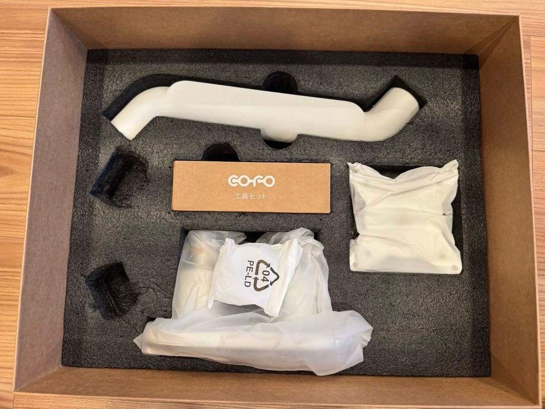 GOFO無重力モニターアーム Pro デュアル （ホワイト）