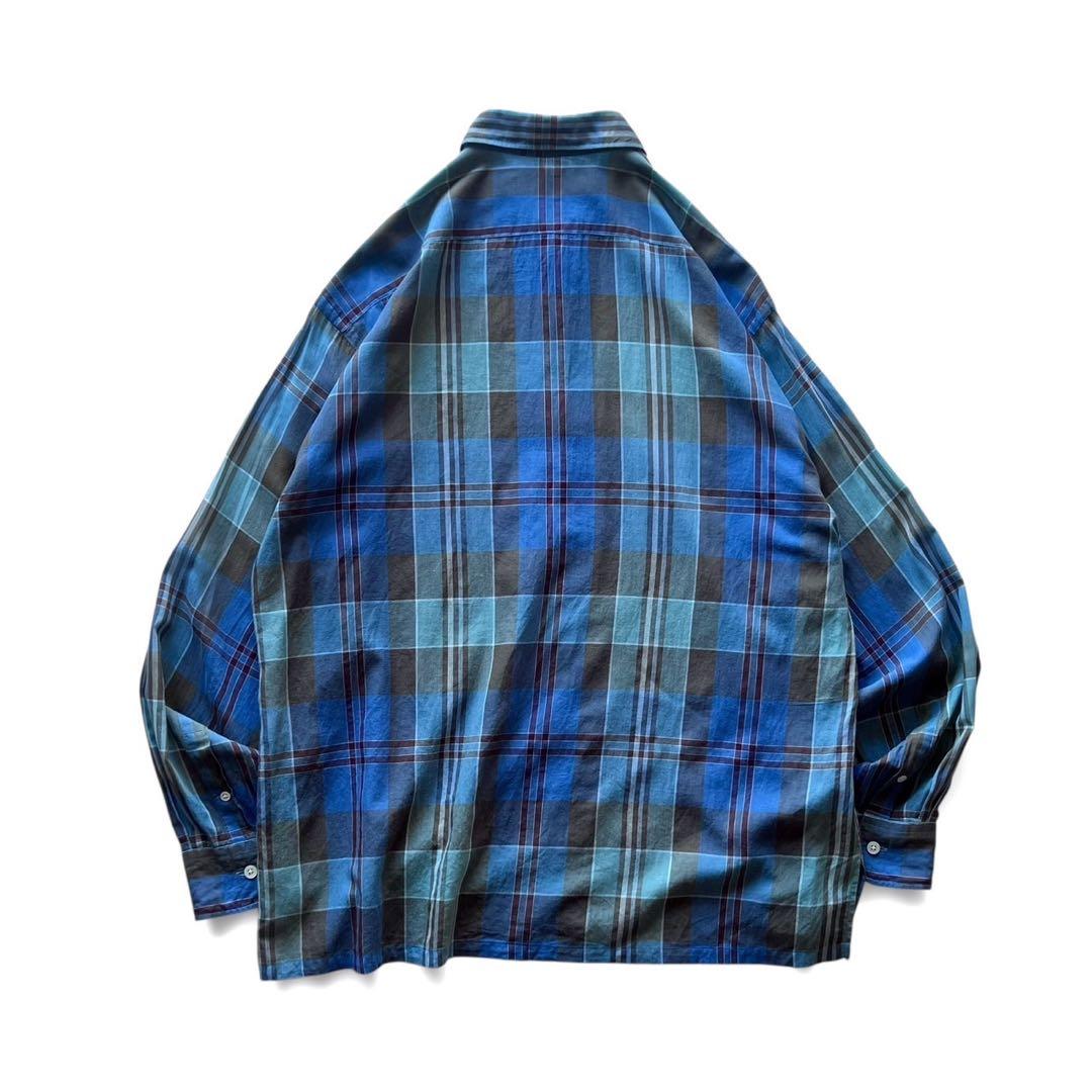 【美品】KAPTAIN SUNSHINE REGULAR COLLAREDシャツ