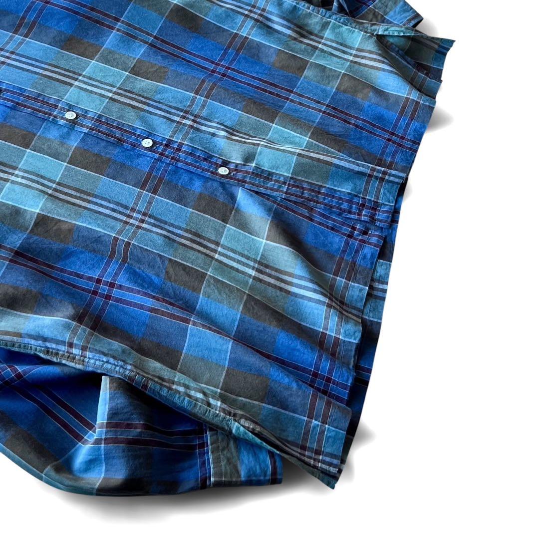 【美品】KAPTAIN SUNSHINE REGULAR COLLAREDシャツ