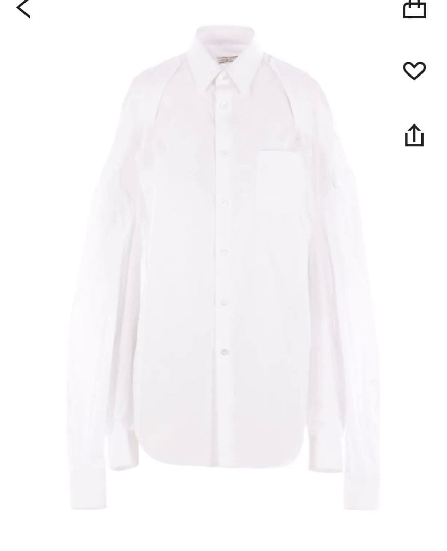 25SS コムデギャルソン　 commedesgarcons 6本腕ブラウス