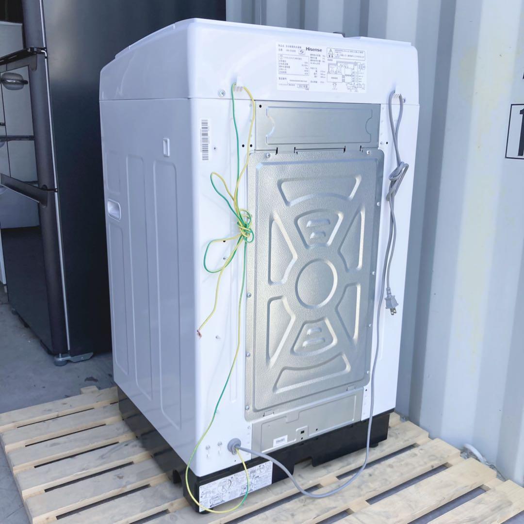 取付無料！インバーター搭載高性能おしゃれホワイトインテリア8kg洗濯機！冷蔵庫