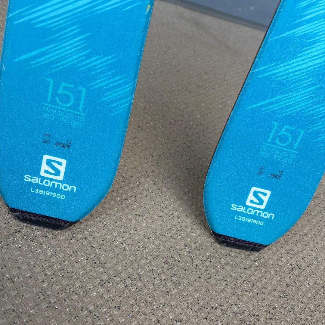 サロモン　スキー板　151センチ　綺麗