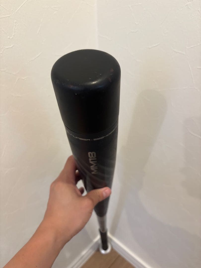 SSK MM18 軟式バット ブラック バットケース付き