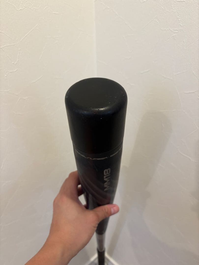 SSK MM18 軟式バット ブラック バットケース付き