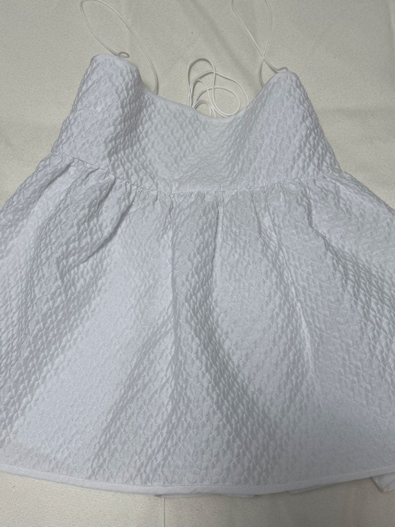 SELENA | TOP BLOSSOM MATELASSÉ ビスチェ