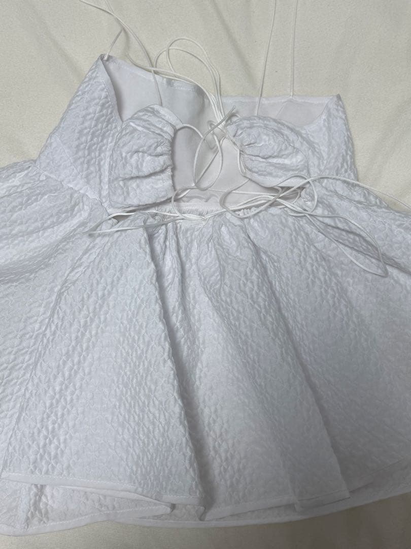 SELENA | TOP BLOSSOM MATELASSÉ ビスチェ