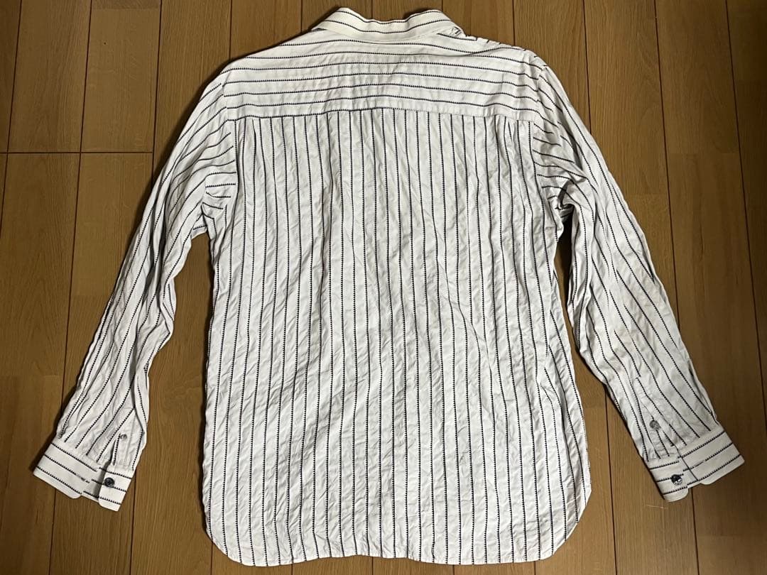 c*0様 ケルト&コブラcelt&cobraトライアングルストライプシャツLチバ