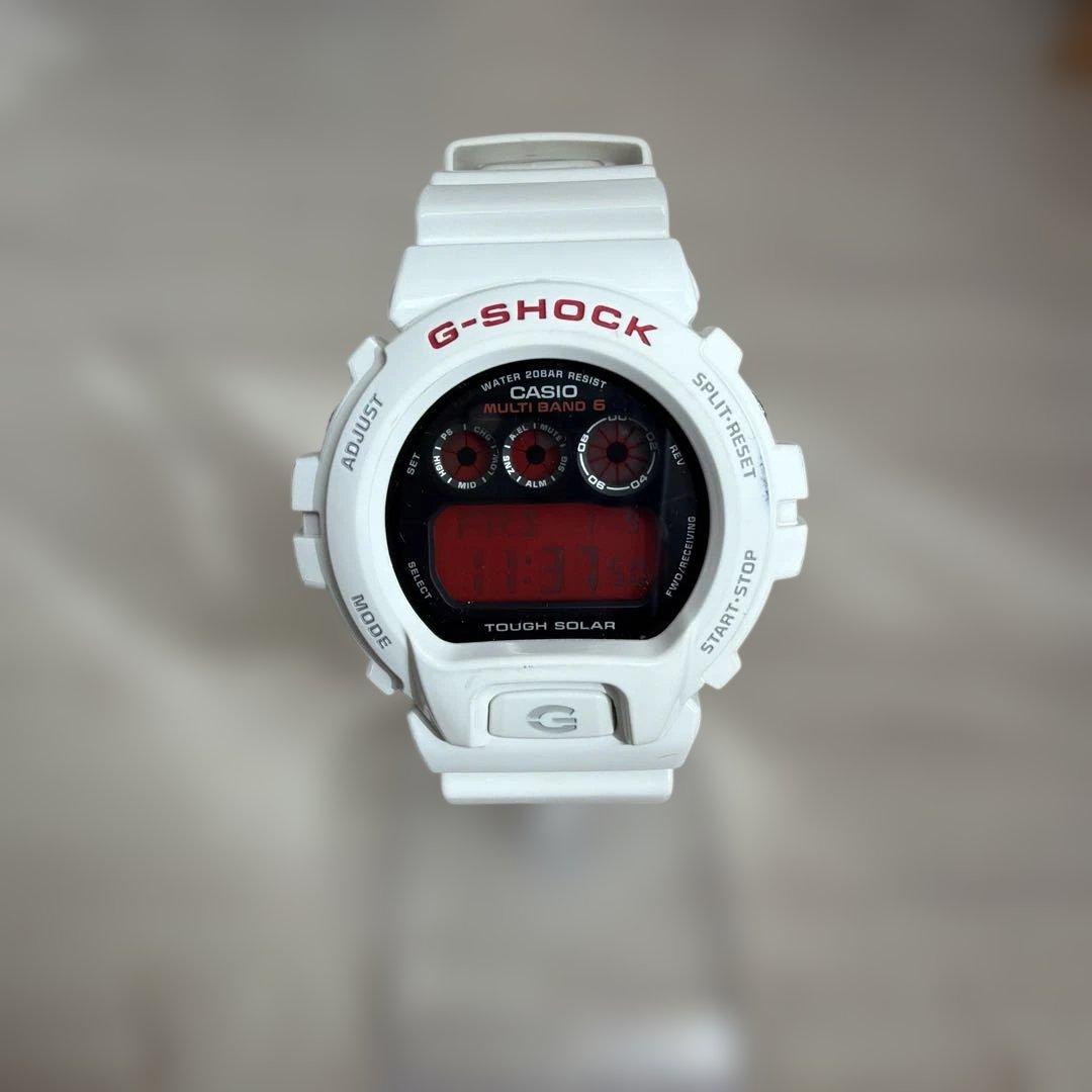 【希少】G-SHOCK 電波ソーラー GW-6900F-7JF 赤文字モデル