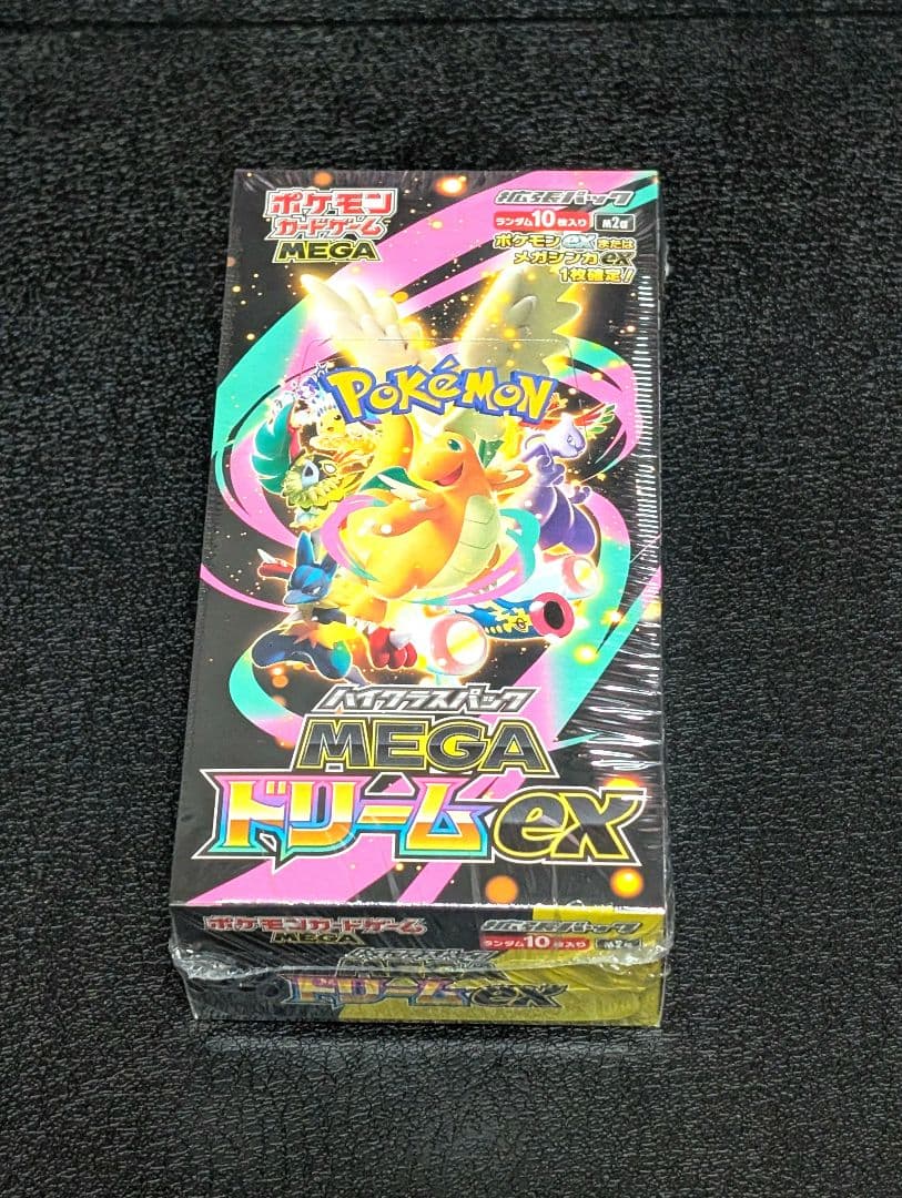 シュリンク付き　ポケモンカード　MEGAドリームex 1box