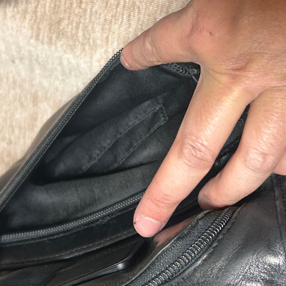 美品　TUMI ALPHA エクスパンダブル ナッパレザー　96141DH