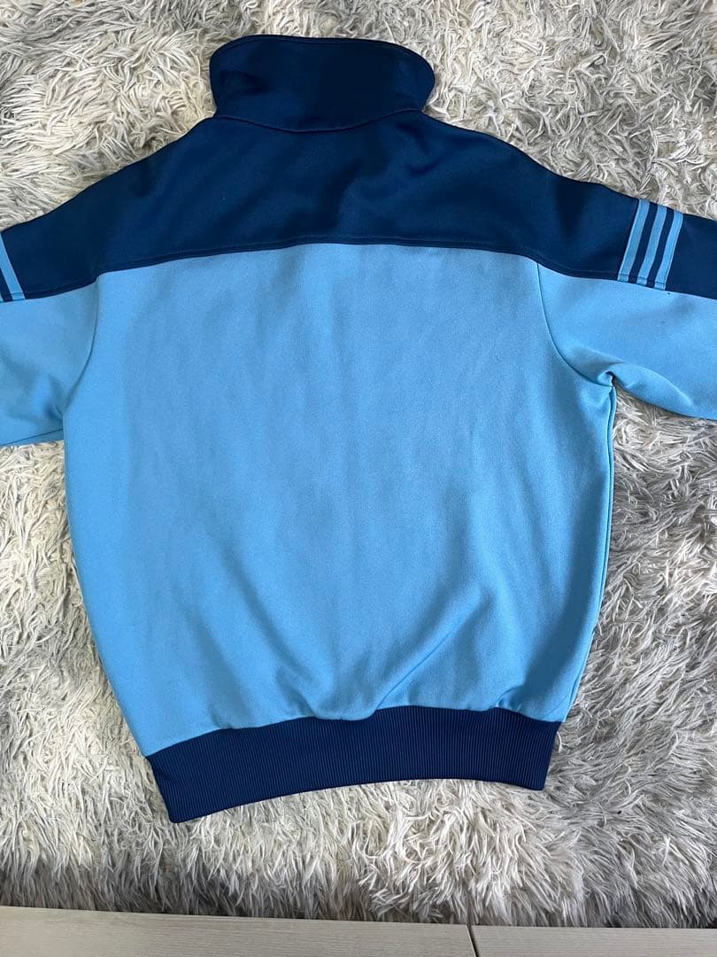 【希少】adidas アディダス ジャージ 上下セット デサント製 西ドイツ 3