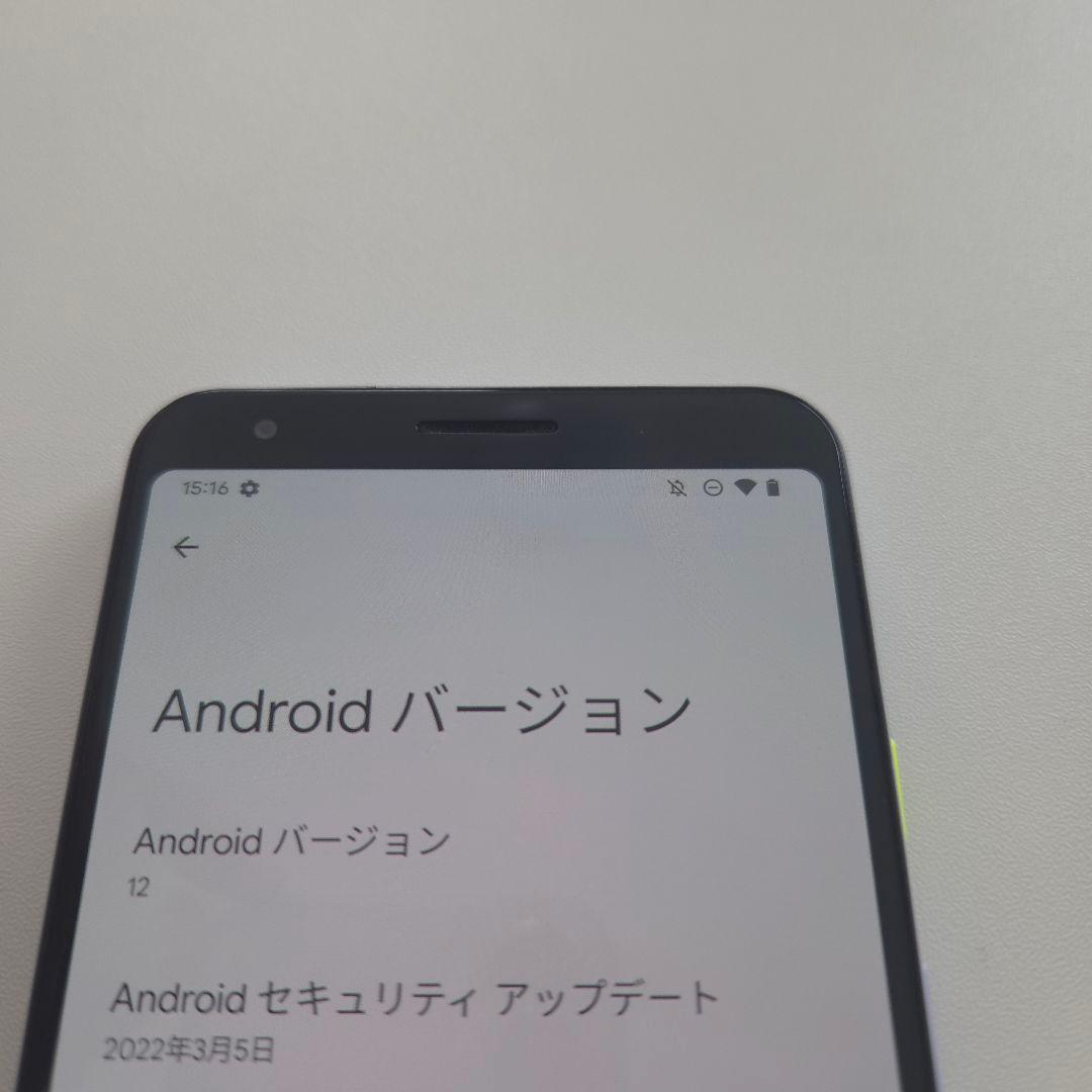 Google Pixel 3a XL アンドロイド12 シムフリー 62