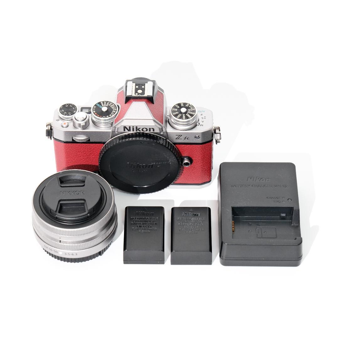 の*き様 Nikon Z fc + 16-50mm クリムゾンレッド エクステリ