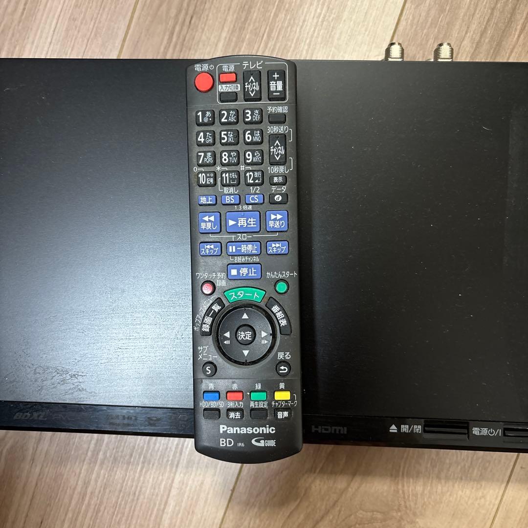 (美品)ブルーレイレコーダー　パナソニックディーガ　DMR-BR160-K