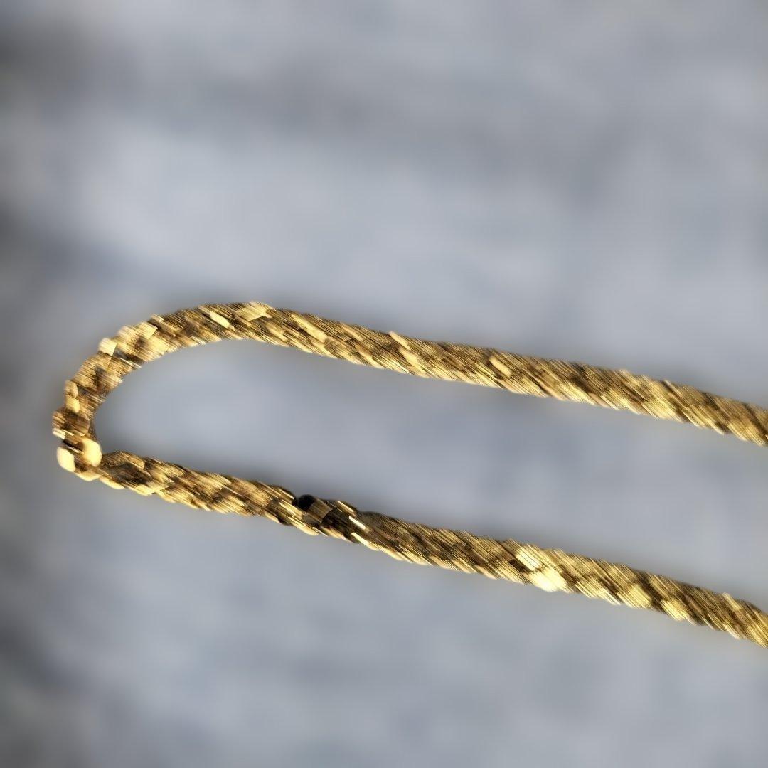 断捨離夢人　ゴールドネックレス　750　 ITARYの刻印18k26g