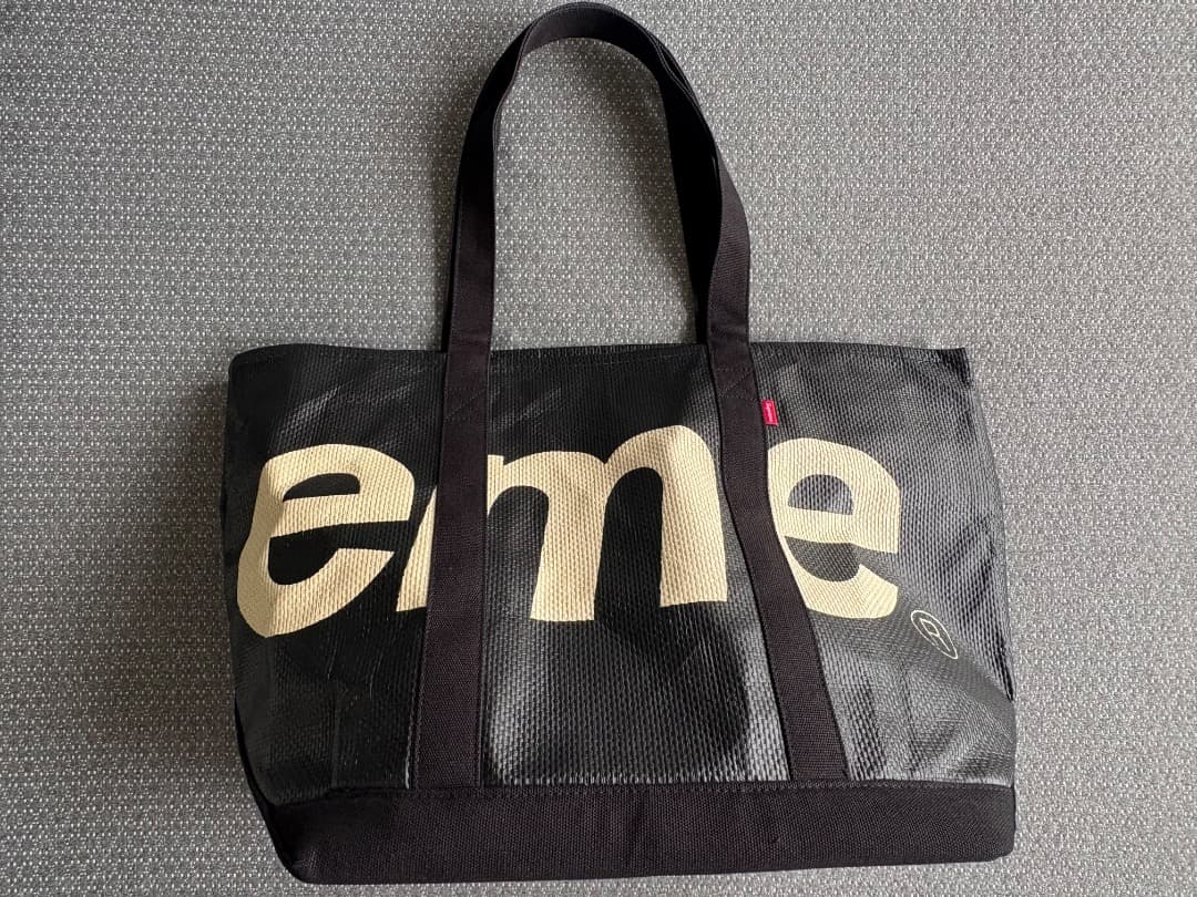 supreme 20ss Raffia Tote Bag ブラック