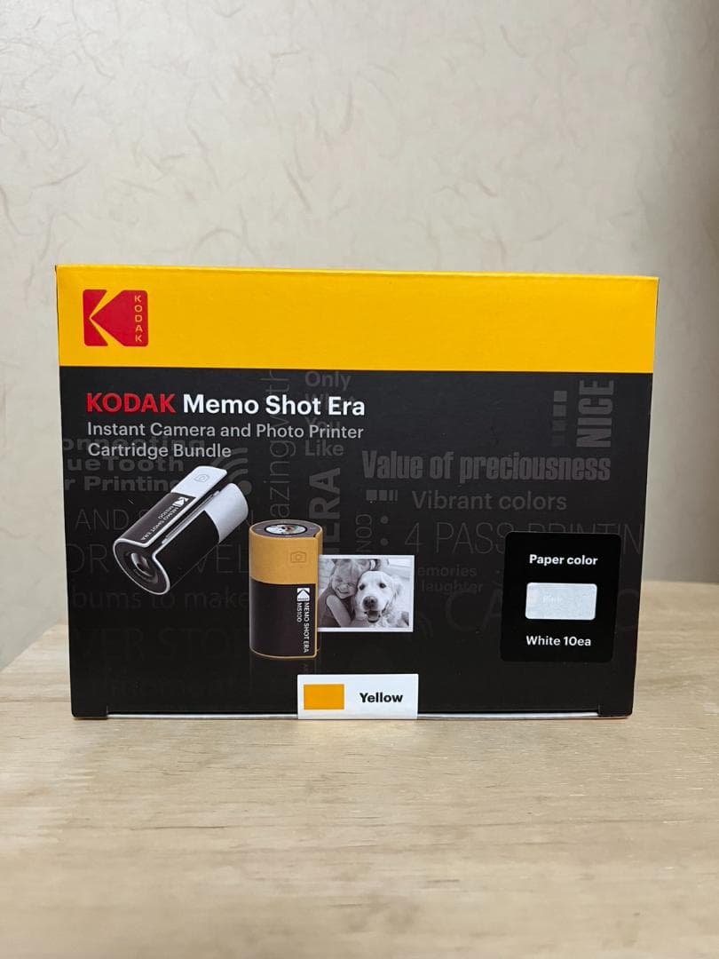 新品未使用☆Memo Shot ERA 9ロール付きインスタントデジタルカメラ