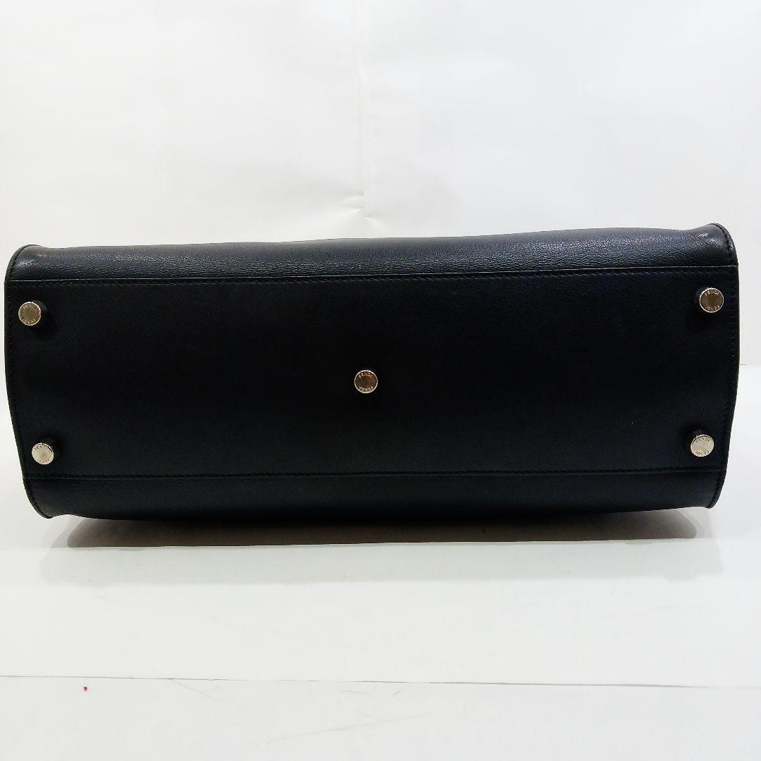 フェンディ ピーカブー モンスター ビジネスバッグ 2way 2室 A4可 黒