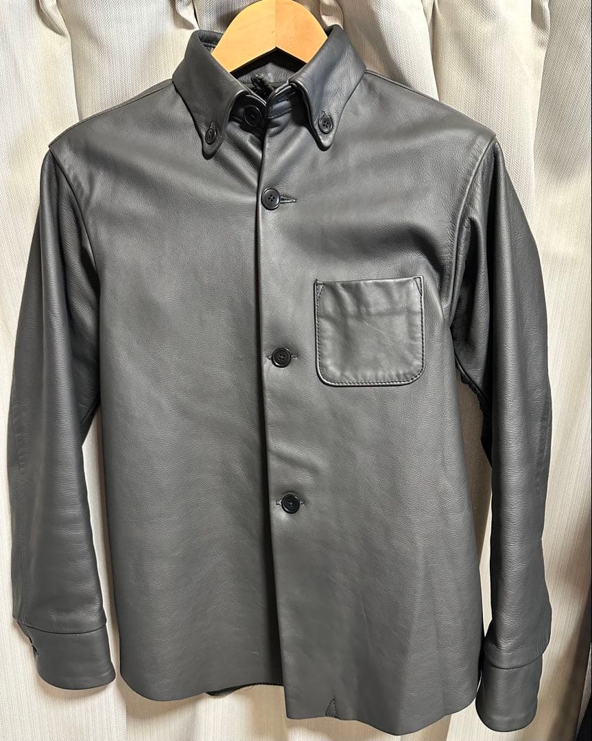 ブルーナボイン　ターナージャケット　激レア牛革モデル　サイズ1