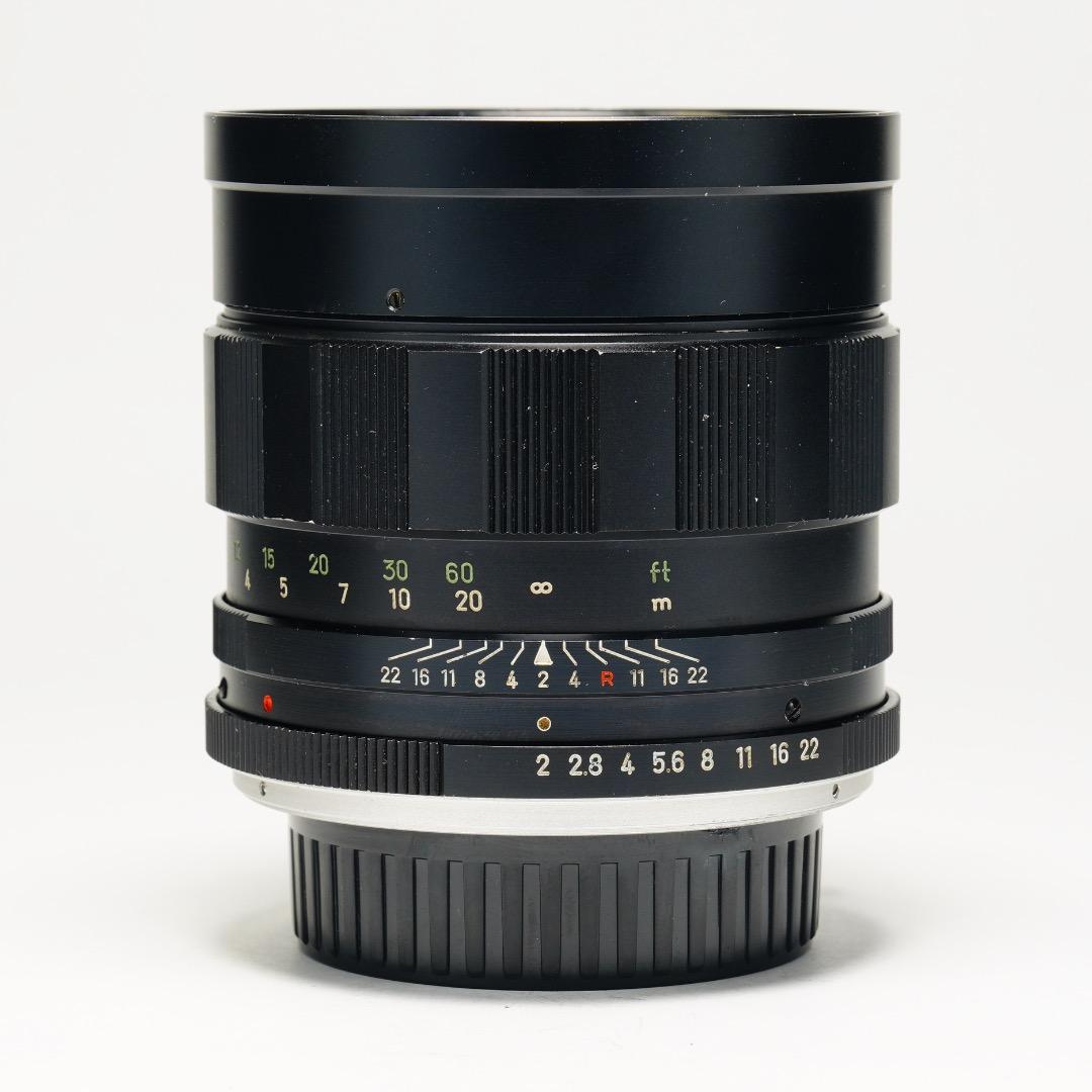 【希少】ミノルタ AUTO TELE ROKKOR-PF 100mm F2 80