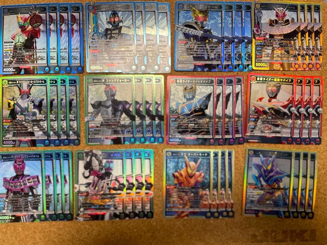 ユニオンアリーナ　仮面ライダー　vol.2 sr以下 4コン　デッキ