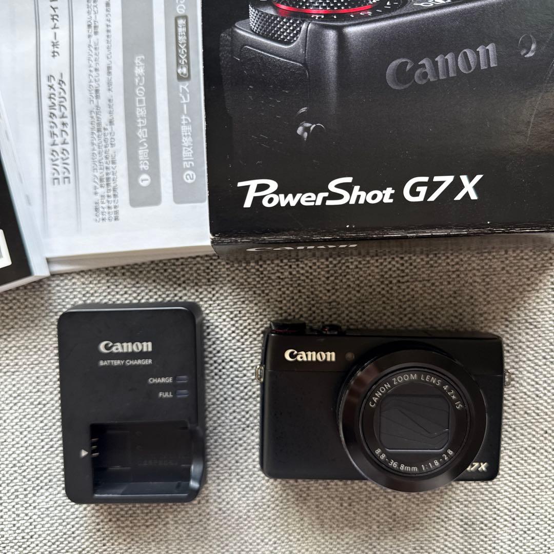 Canon PowerShot G7 X ジャンク品　動作不良　本体美品