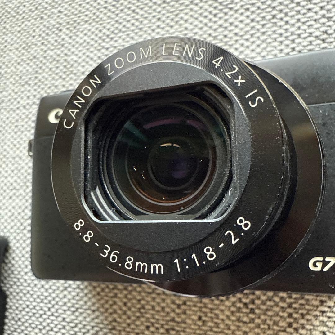 Canon PowerShot G7 X ジャンク品　動作不良　本体美品