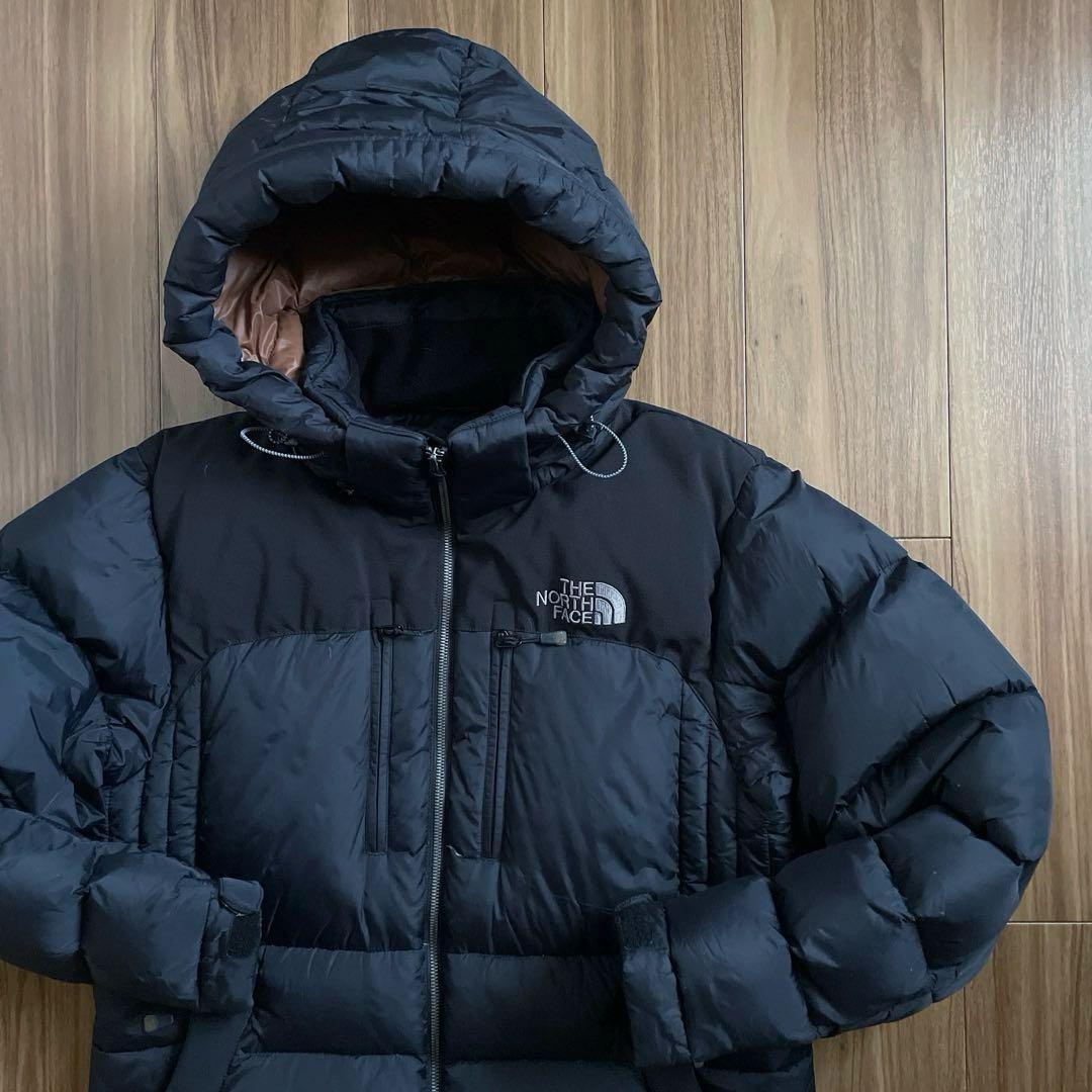 Mノースフェイス黒ブラックアイガーダウンジャケットパーカーNORTHFACE