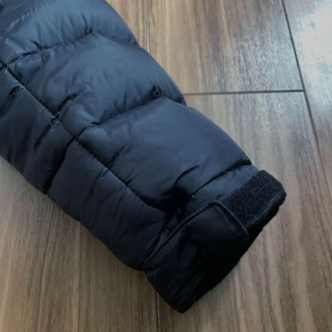 Mノースフェイス黒ブラックアイガーダウンジャケットパーカーNORTHFACE