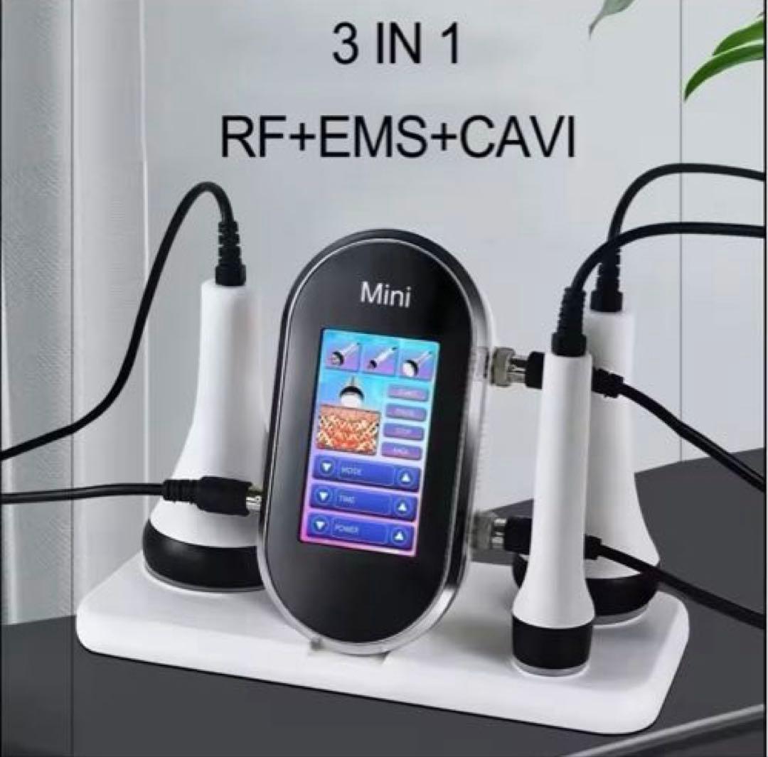 在庫一掃セール【激安】Mini3in1 業務用レベル　キャビテーション　ラジオ波