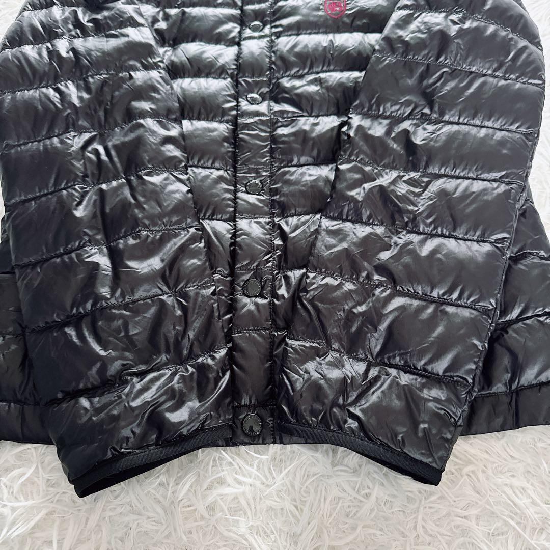 【BLACK LABEL CRESTBRIDGE】インナーダウン 黒 M 収納袋