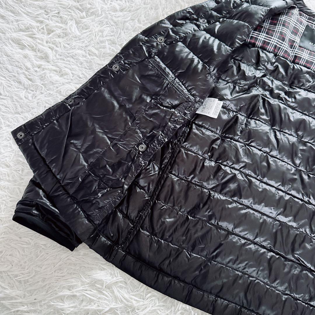 【BLACK LABEL CRESTBRIDGE】インナーダウン 黒 M 収納袋