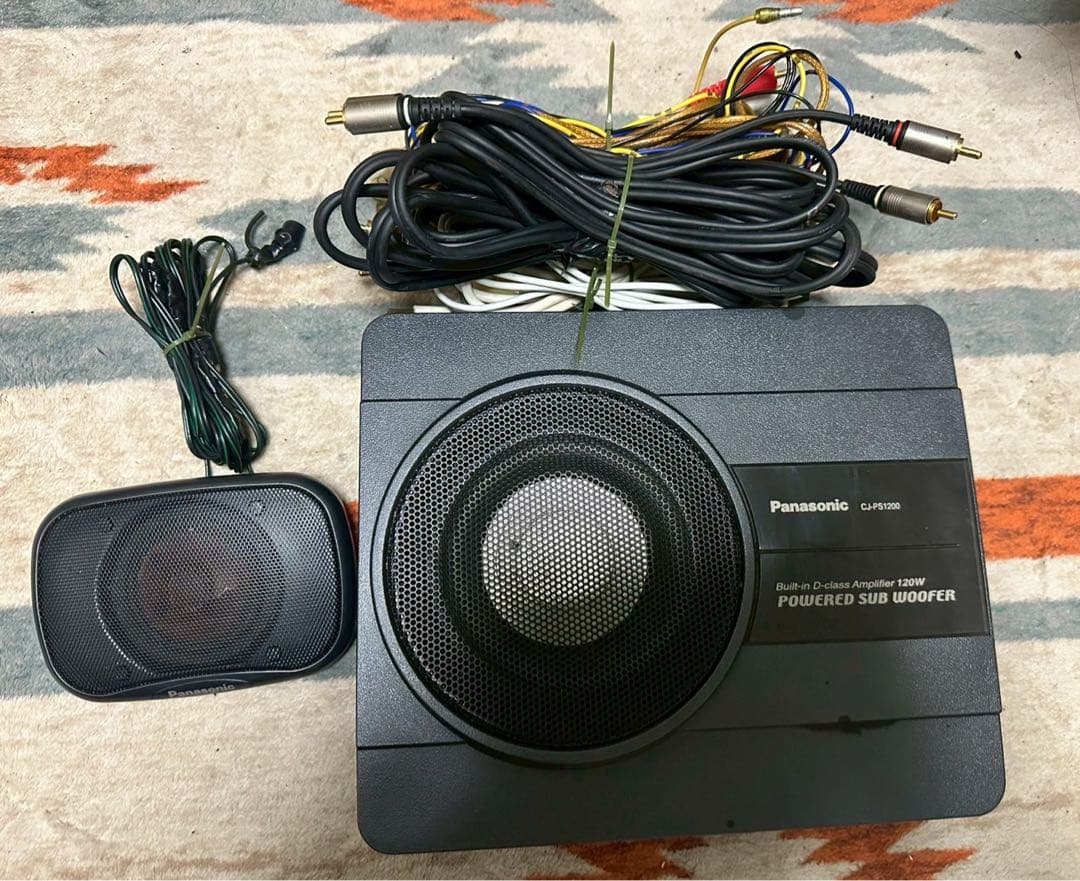 CJ-PS1200KD サブウーファー　センタースピーカー