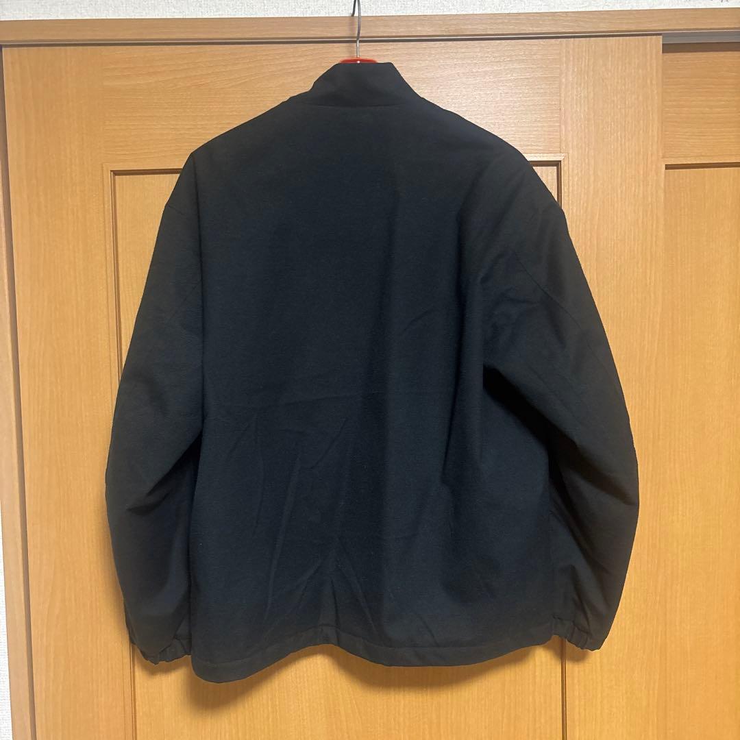 ジャケット・アウター WOOL MIX STAND COLLAR ZIP UP BLOUSON