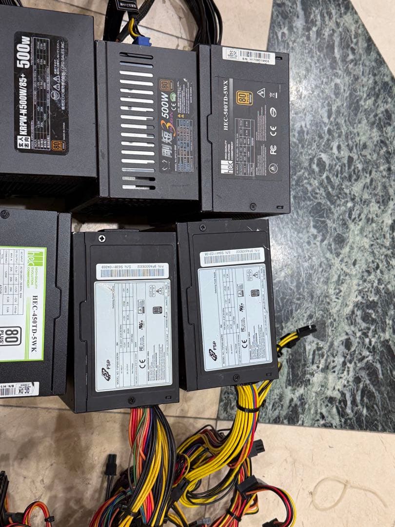 電源ユニット　500w 10個セット 502